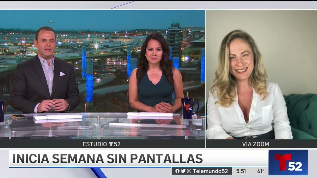 TELEMUNDO: Infancia, pantallas y bienestar